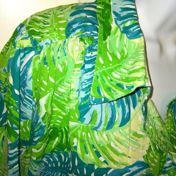 EUC~LAURA SCOTT Woman~Gorgeous Plus Size Button Down Cotton Top~20\22W - Picture 13 of 15